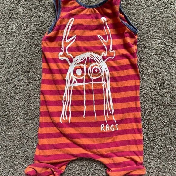 Rags to Raches 12-18m Sleeveless Romper - Picture 8 of 12